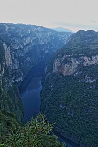 Sumidero Canyon from above