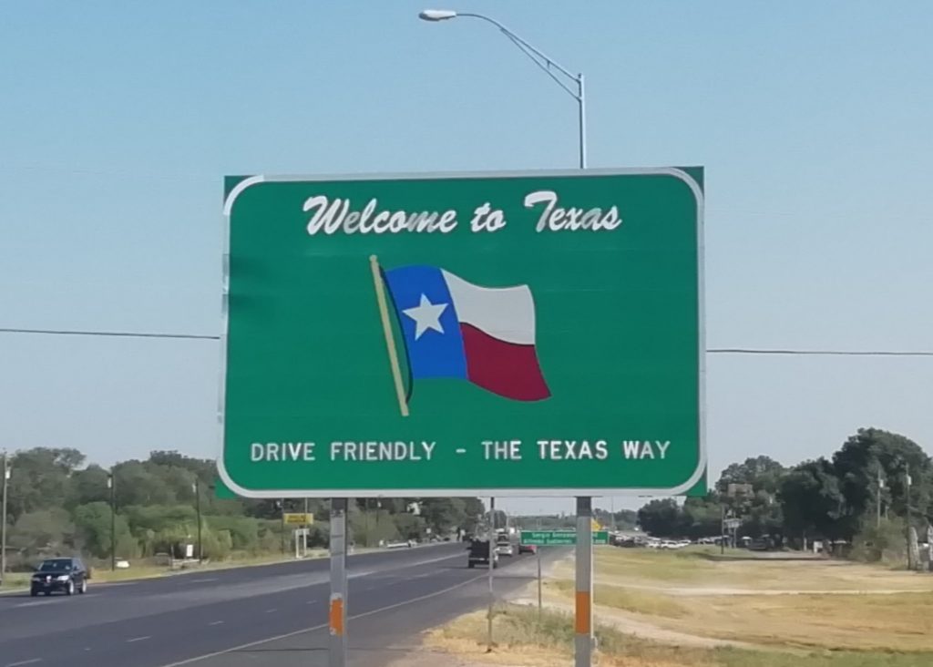 welcome to Texas