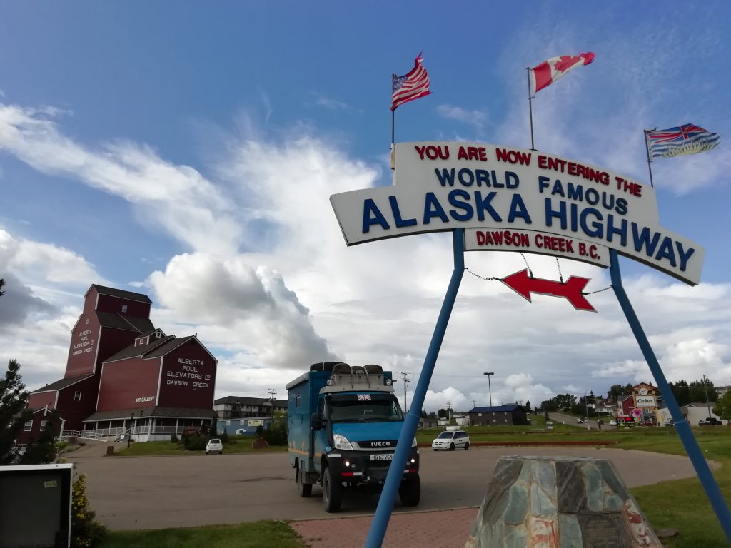 British Columbia Dawson Creek - start of the Alcan