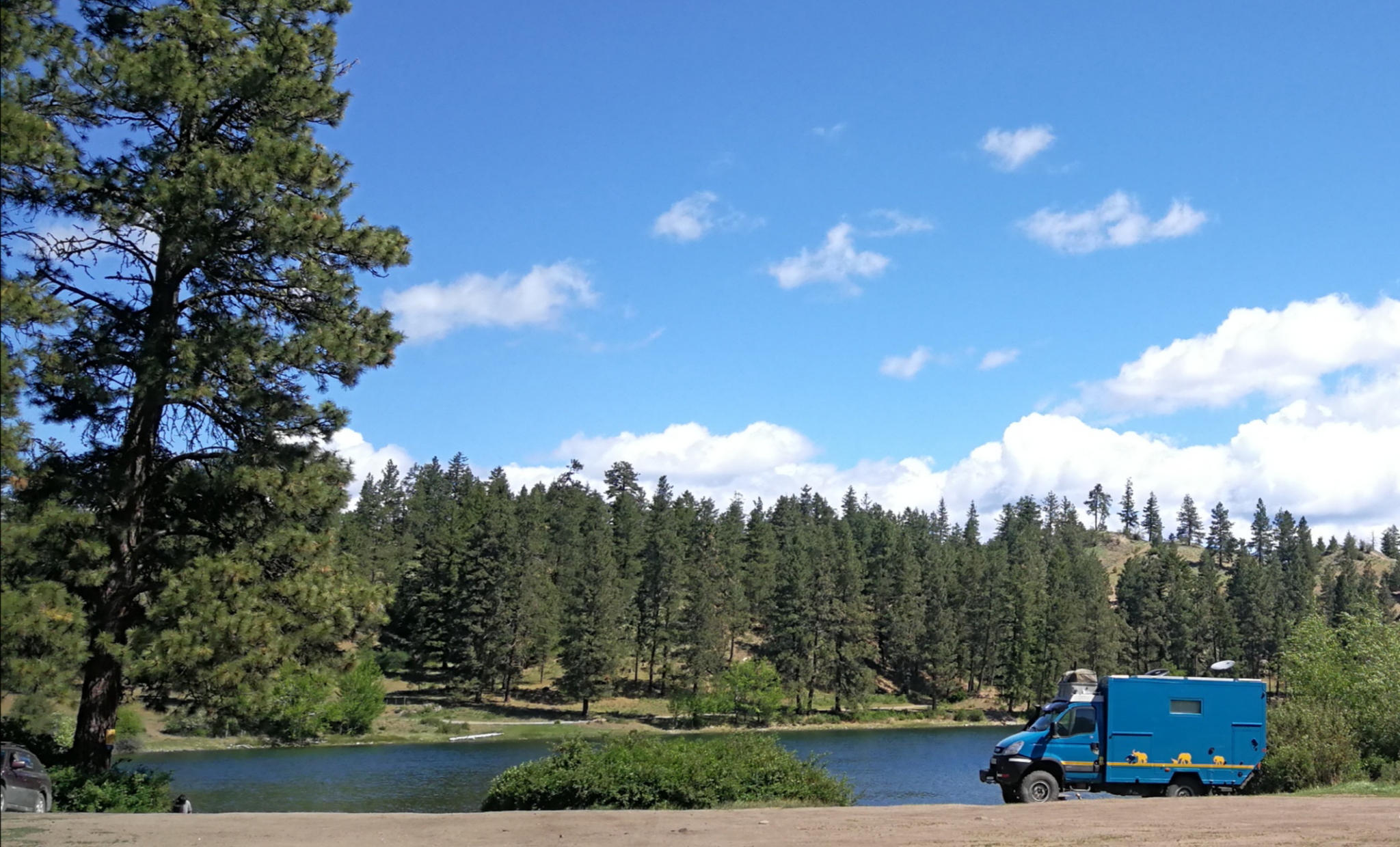 overlanding western canada Iveco daily 4x4 