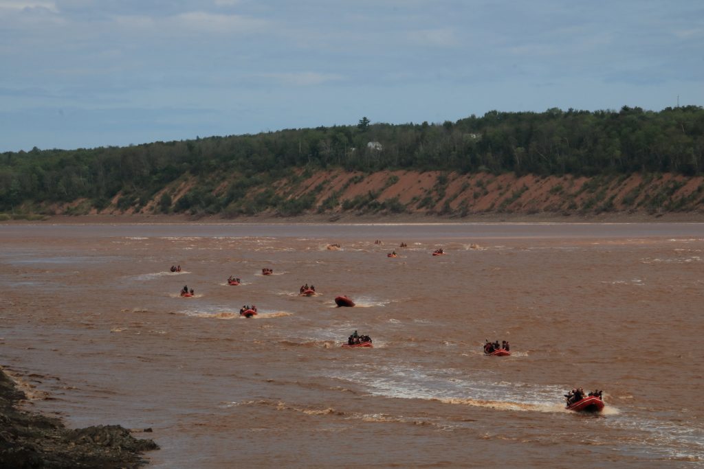 boats on tidal bore nova scotia