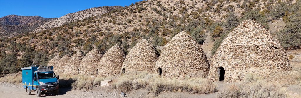 overlanding deserts - death vally charcoal kilns