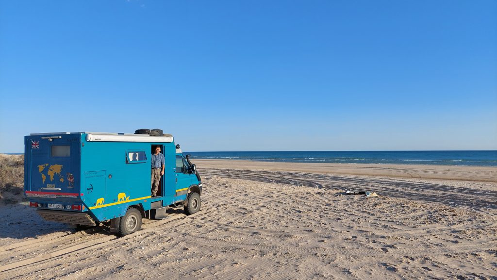 mexico beach camping