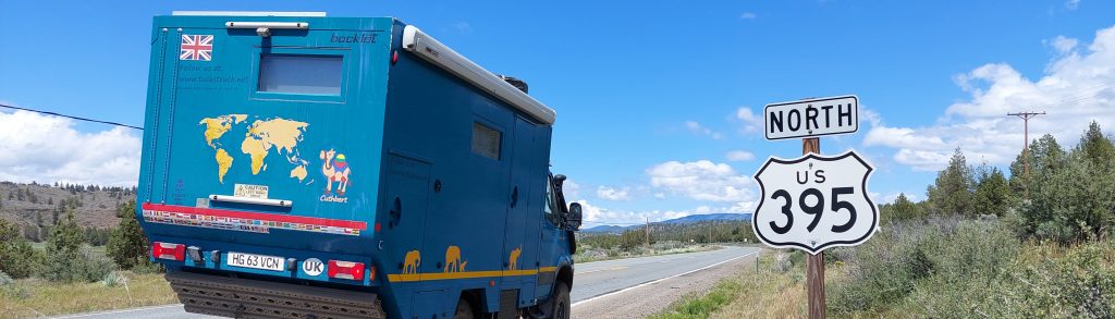 Iveco Daily 4x4 on the US395