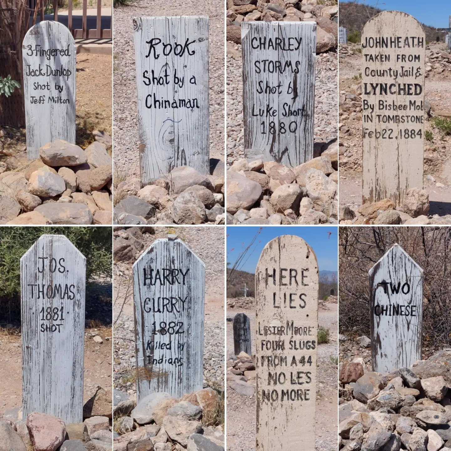 Boot Hill Graveyard, Tombstone AZ