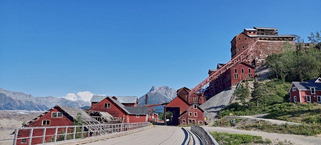 overlanding central kennecott mine