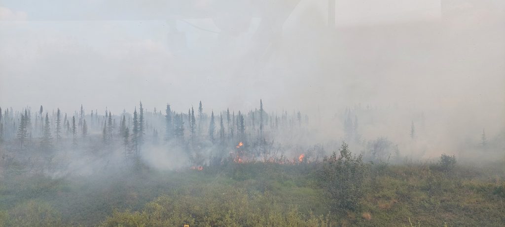 wildfires on dalton highway