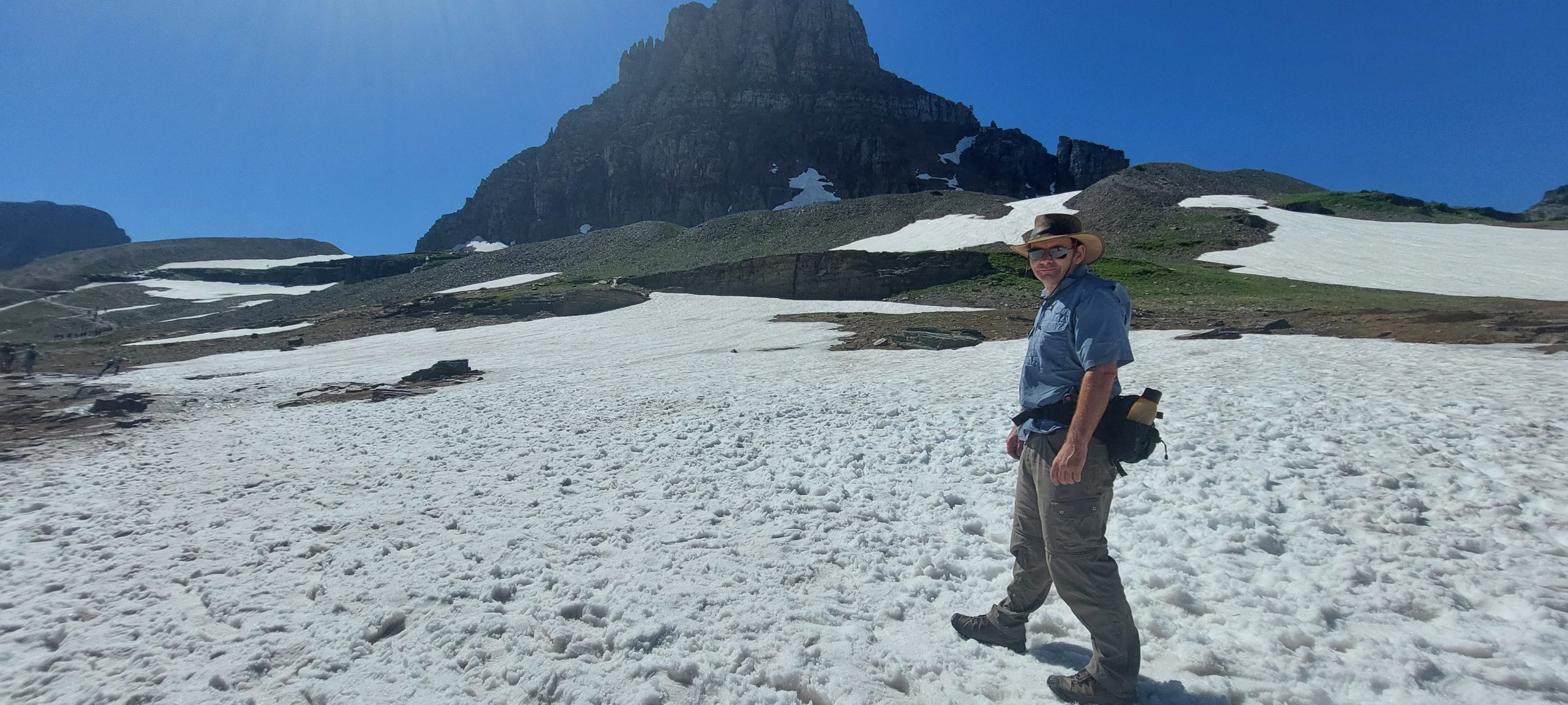 glacier walking