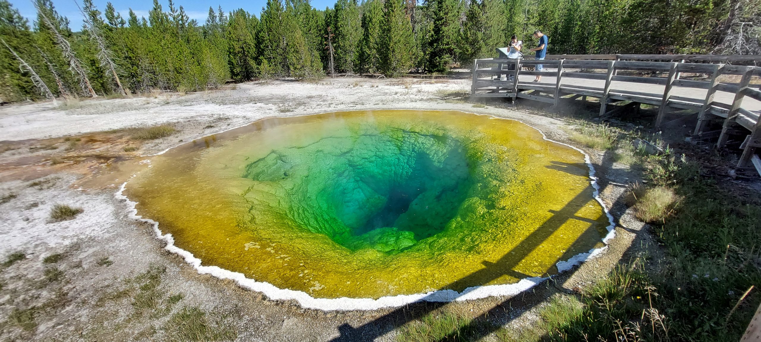 sulfur pool yellowstone