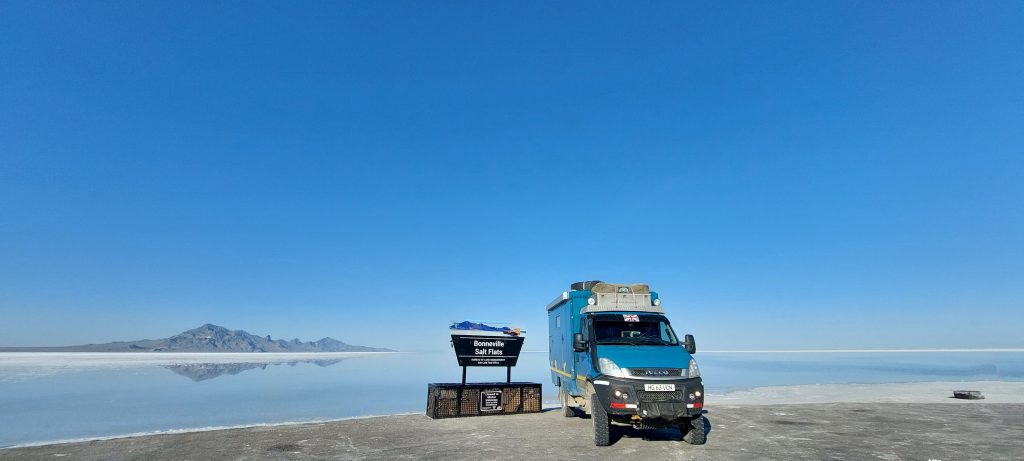 bonneville salt flats iveco daily 4x4