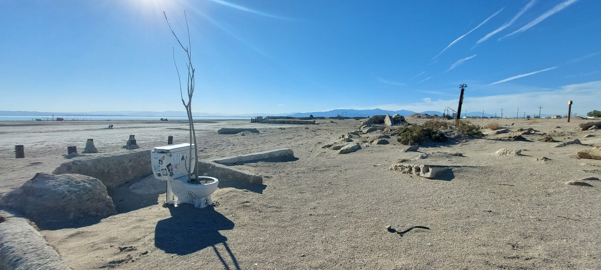 overlanding western usa Bombay Beach