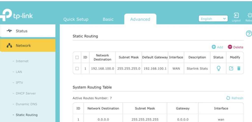 Static Routing