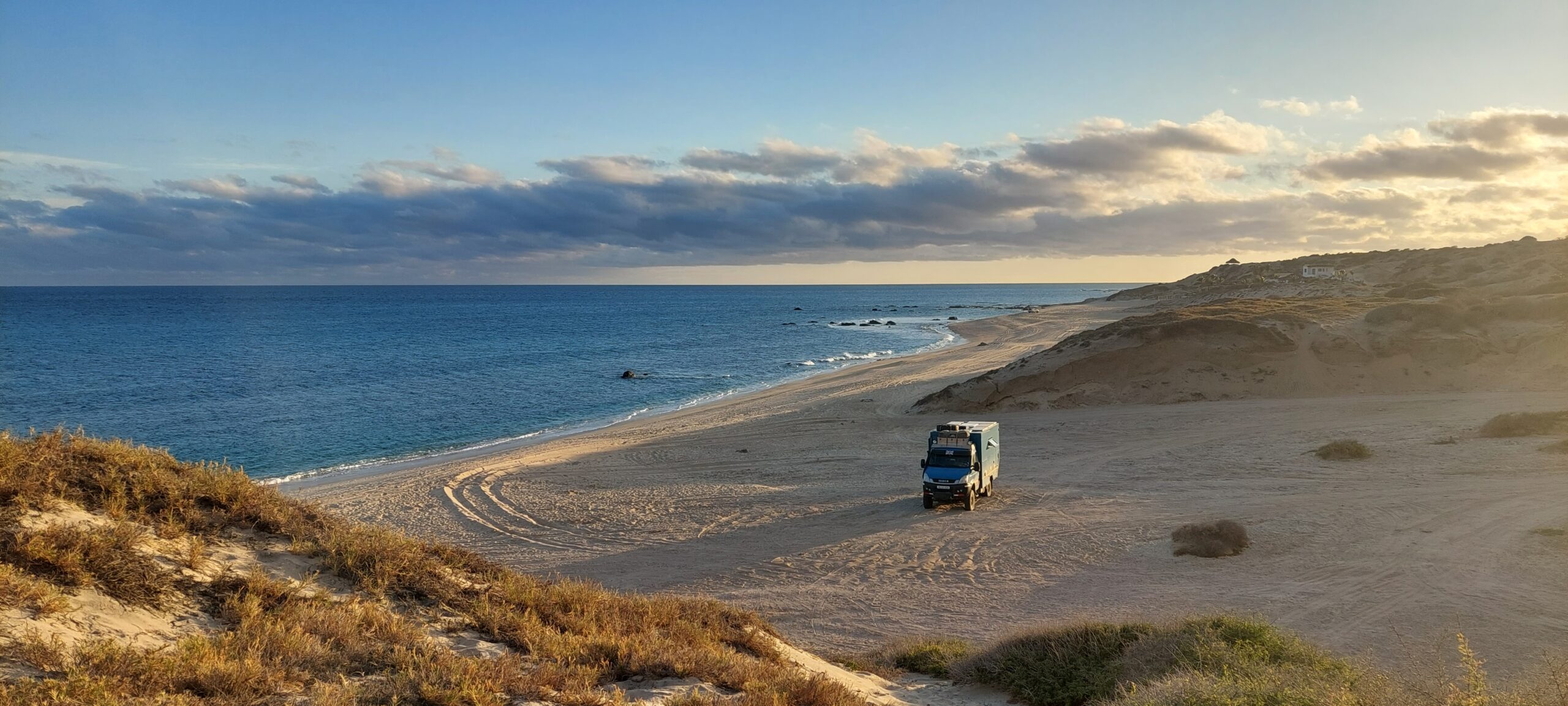 overlanding beach camp