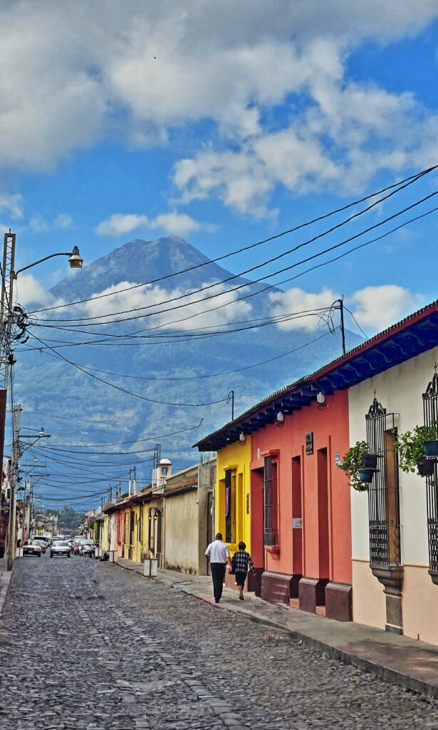 antigua easter empty streets guatemala