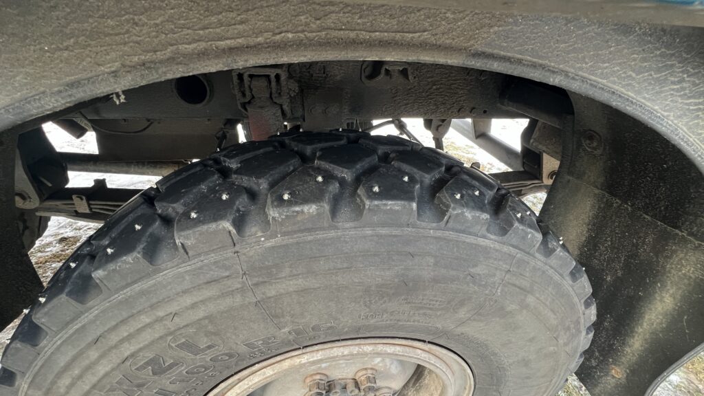 ice studs in a michelin xzl