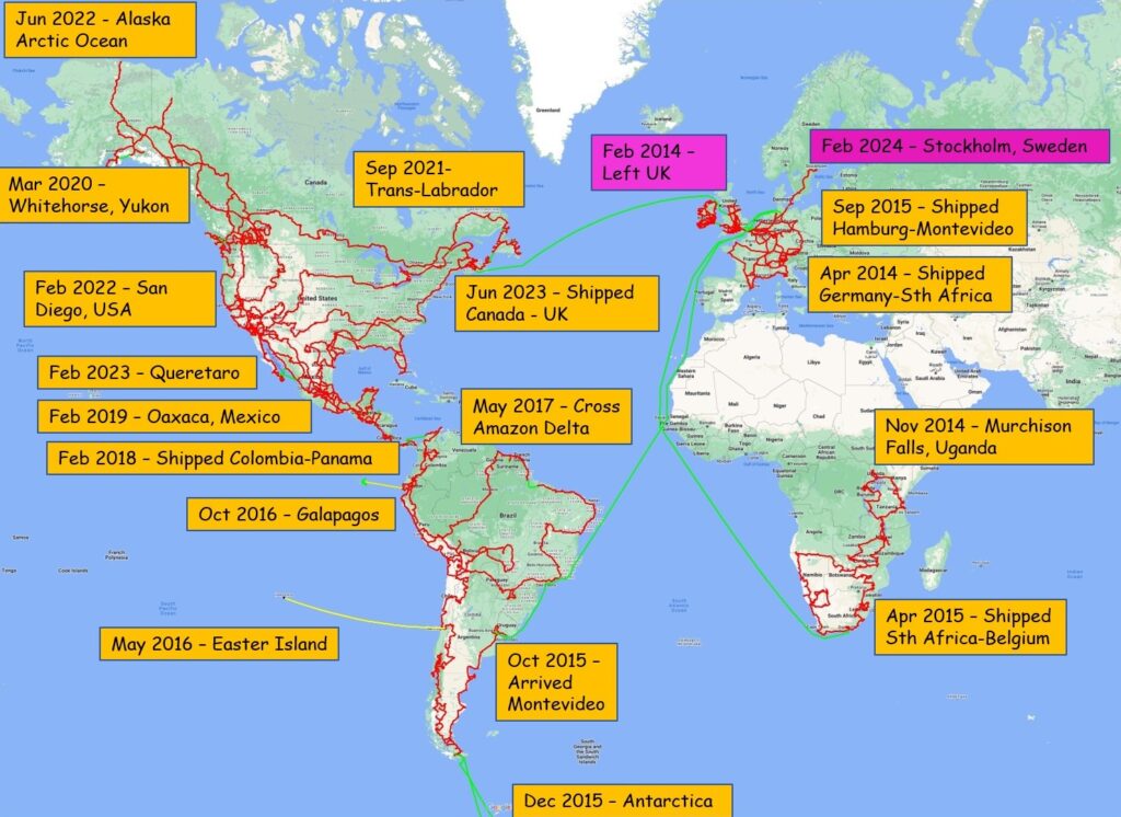 Ten years overlanding